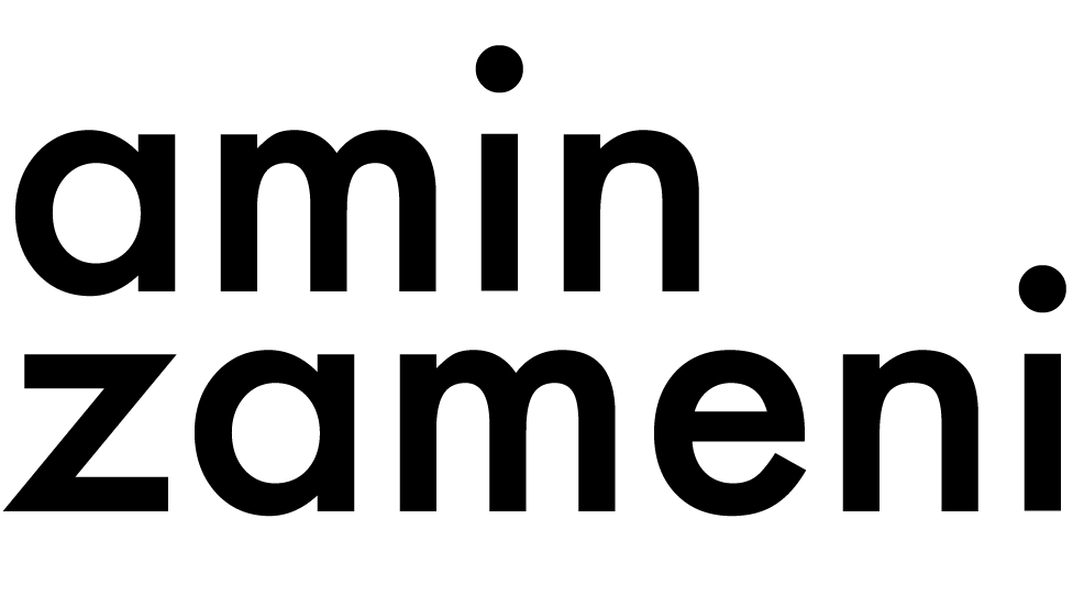 Logo Amin Zameni Text